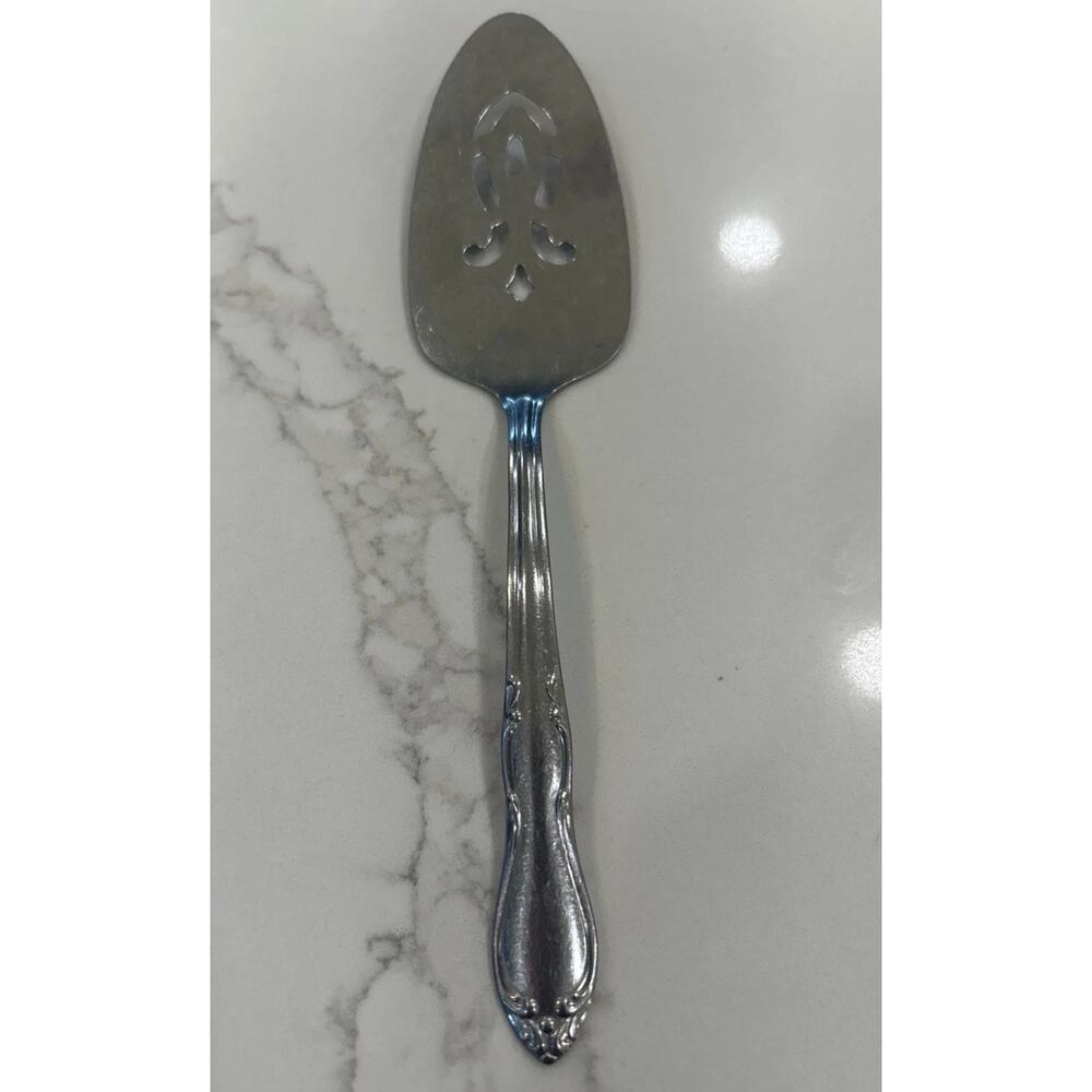 Oneida Homestead Simeon L George H Rogers Co Stainless Steel Pie Server Flatware